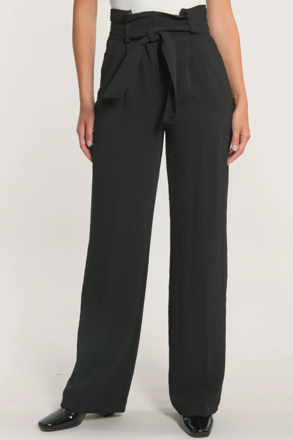 KOOKAÏ PANTALON TAILORING LARGE MIKA Noir Outlet