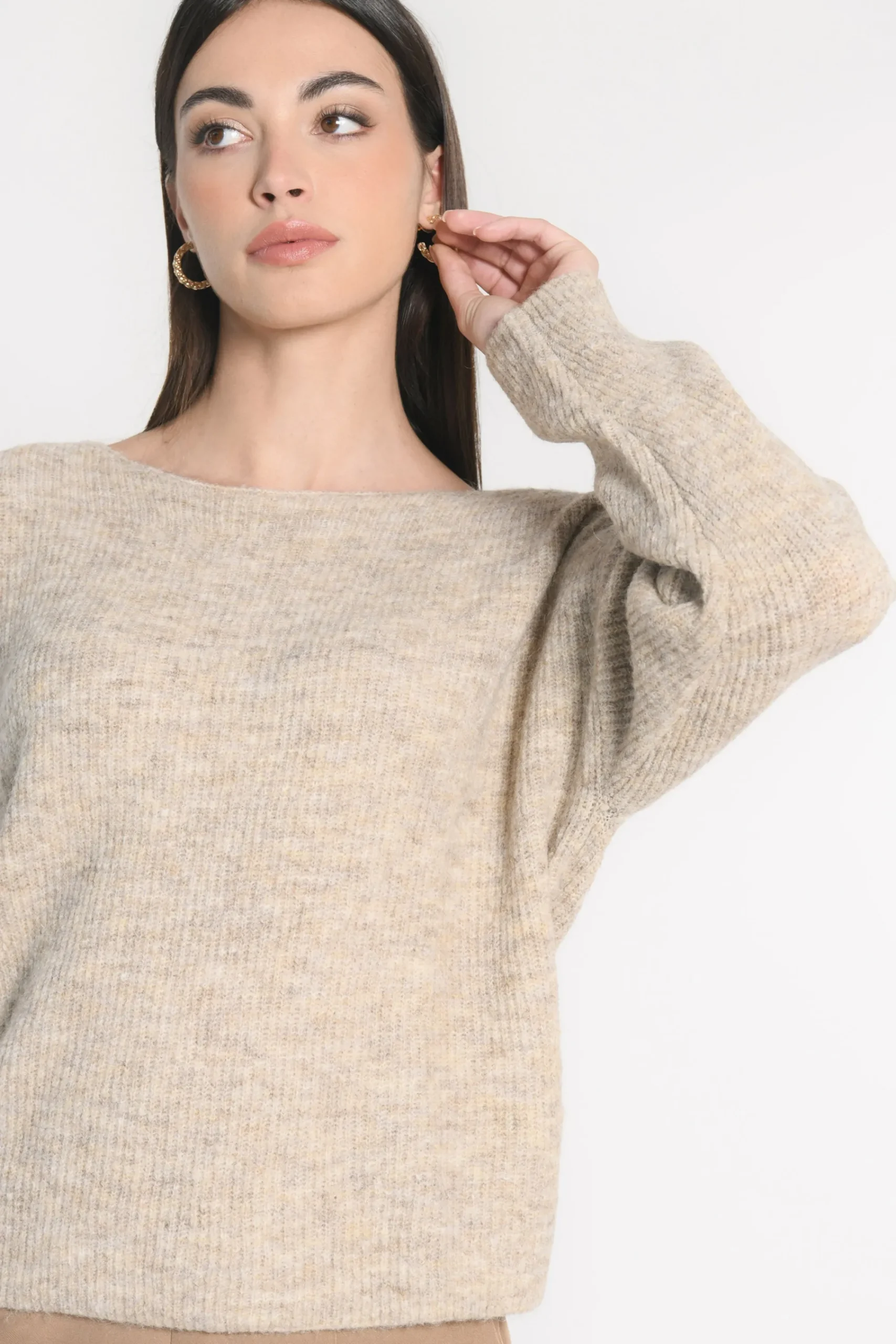 pull_bateau_danna_beige_c_2.webp KOOKAÏ PULL BATEAU DANNA BEIGE CHINÉ Beigechine Best Sale