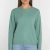 KOOKAÏ PULL BOUTONNE NOLWENN NEPTUNE GREEN Neptunegreen Discount