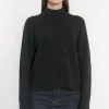 KOOKAÏ PULL COL MONTANT CONNIE Noir Sale
