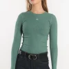 KOOKAÏ PULL COL ROND - ELISA - GREEN GABLE Greengable Clearance