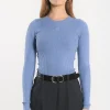 KOOKAÏ PULL COL ROND - ELISA - MANOR BLUE Manorblue New