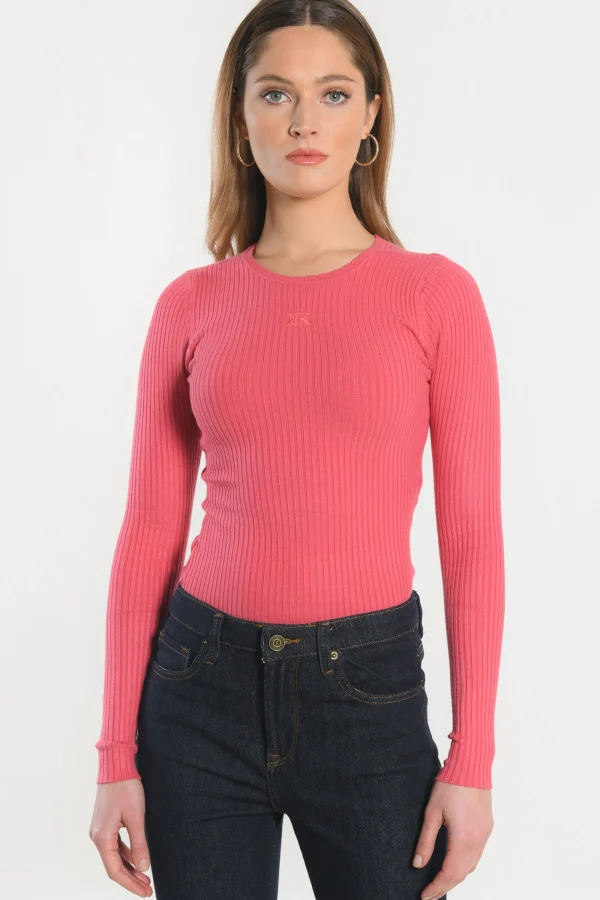 KOOKAÏ PULL COL ROND - ELISA - RAPTUR ROSE Rapturrose Online