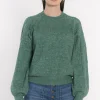 KOOKAÏ PULL COL ROND CARRY Green Flash Sale