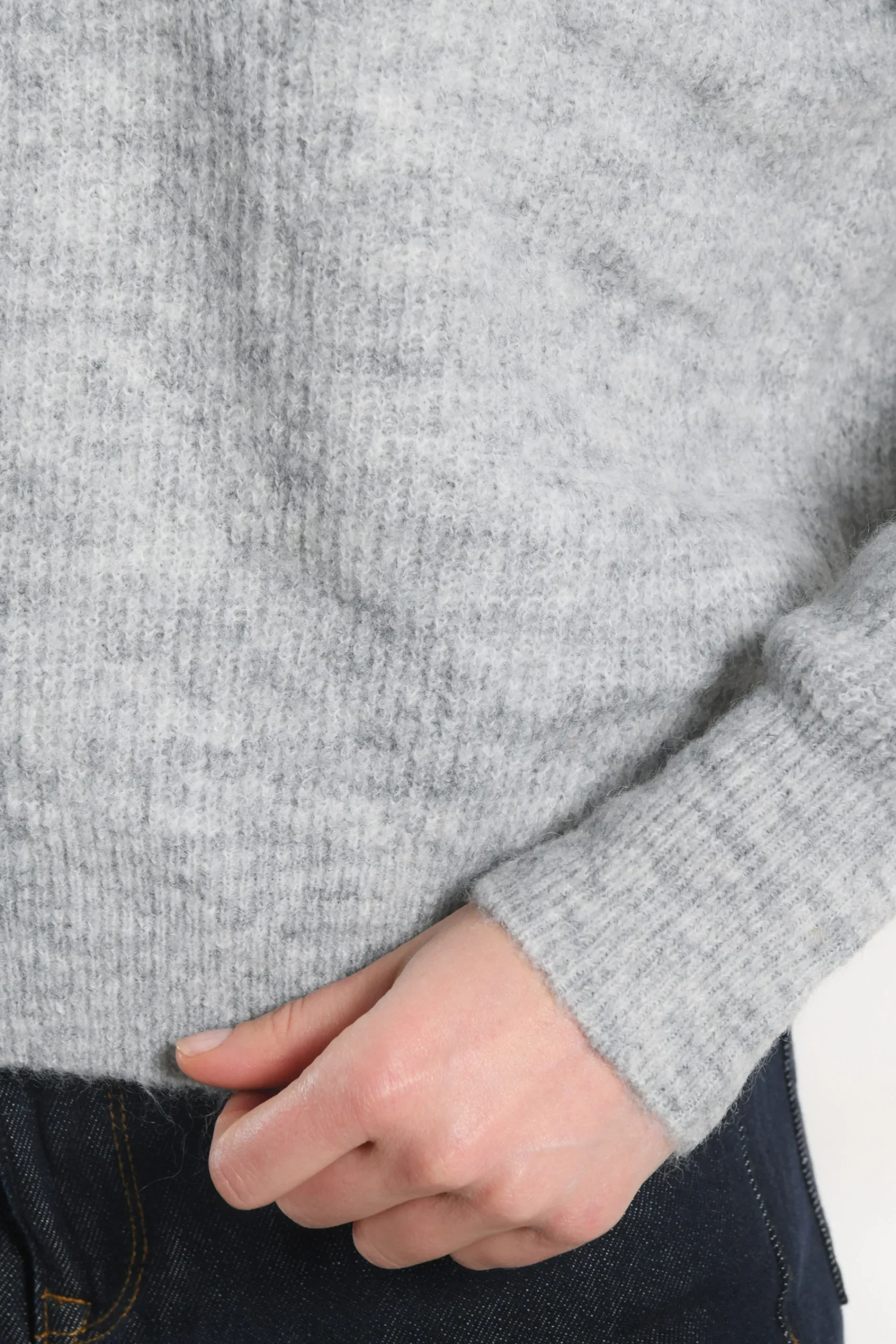 pull_col_v__danna__gris_c_5.webp KOOKAÏ PULL COL V - DANNA - GRIS CHINE Grischine Best Sale