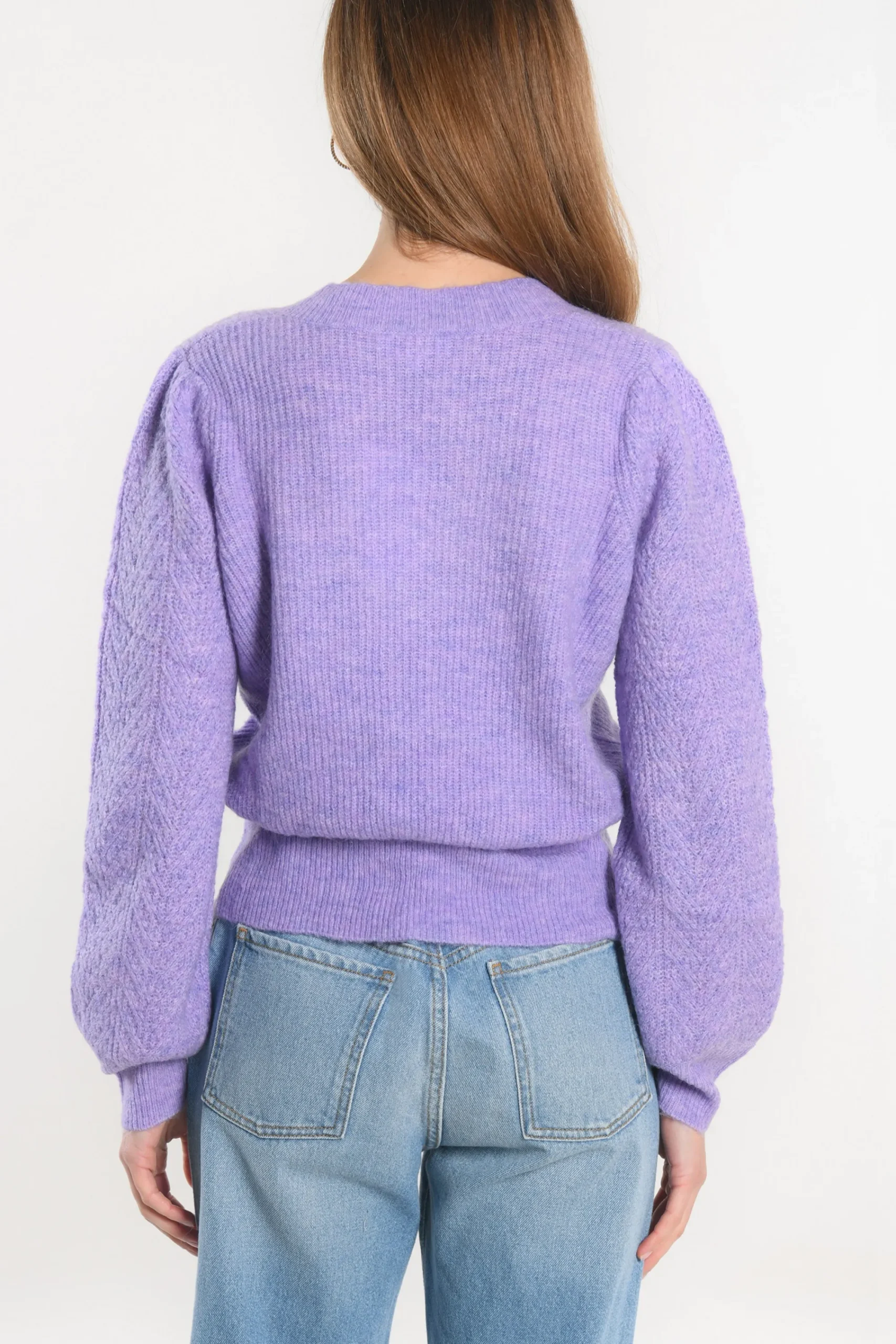 pull_col_v__dayana__lilas_6.webp KOOKAÏ PULL COL V - DAYANA - Lilas Discount