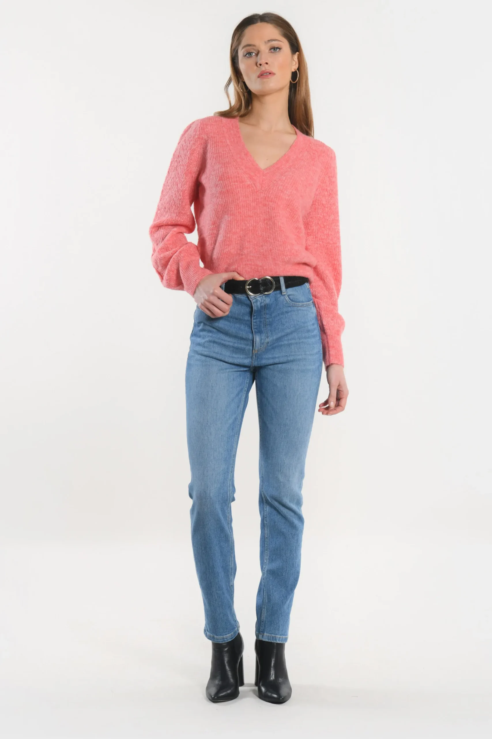 pull_col_v__dayana__raptu_2.webp KOOKAÏ PULL COL V - DAYANA - RAPTUR ROSE Rapturrose Discount