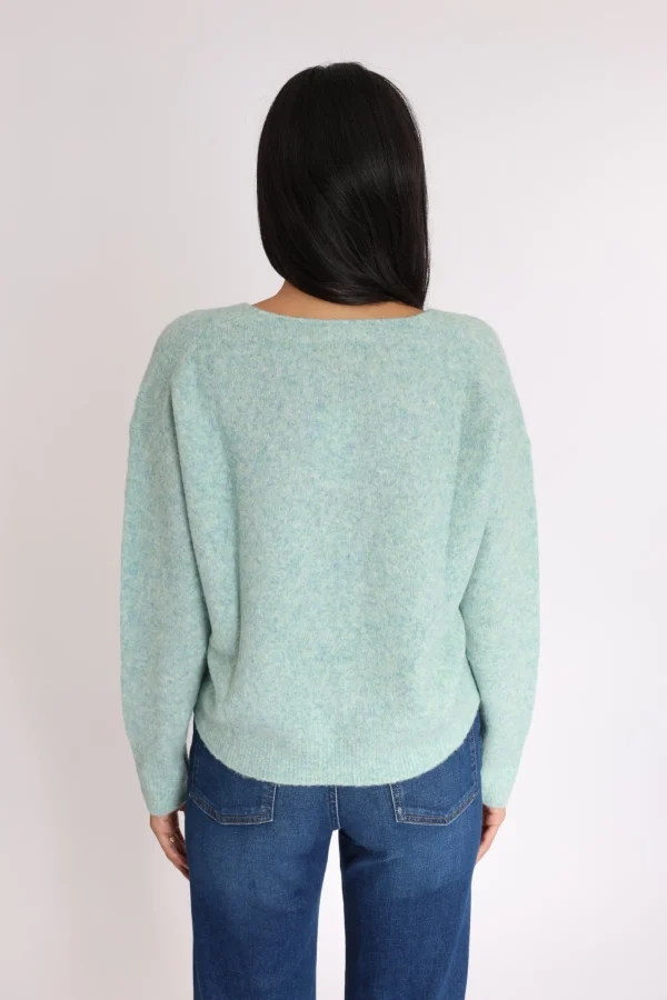 KOOKAÏ PULL COL V LIZA Green Online