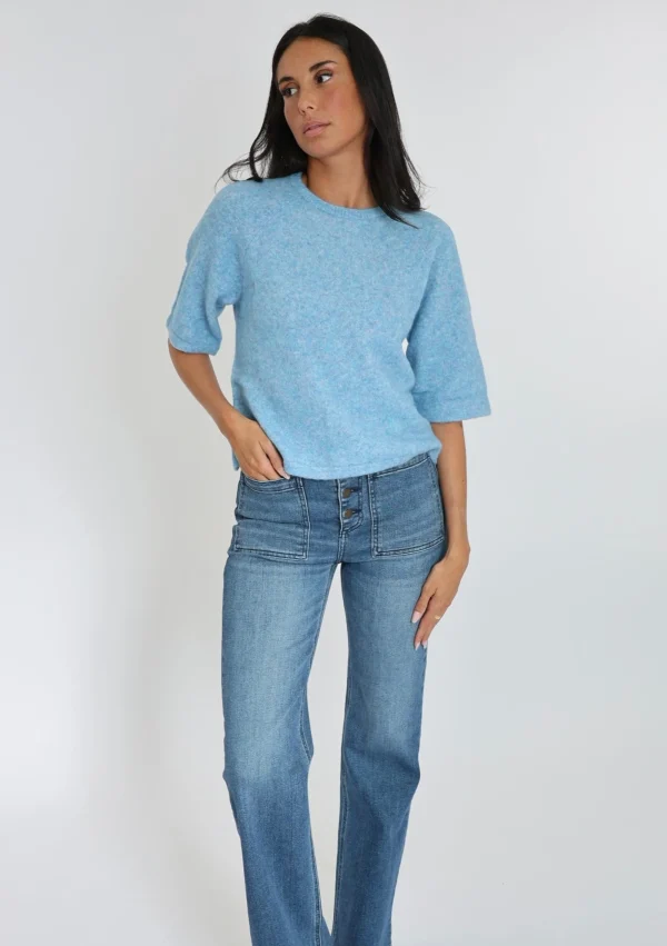 KOOKAÏ PULL CONNIE Blue Cheap