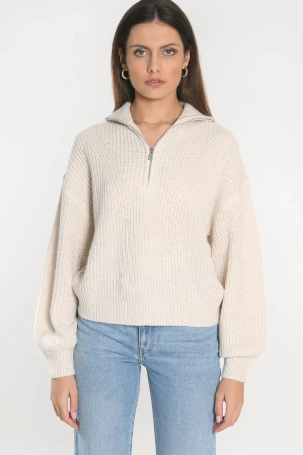 KOOKAÏ PULL MINA CAMIONEUR Ecru Hot
