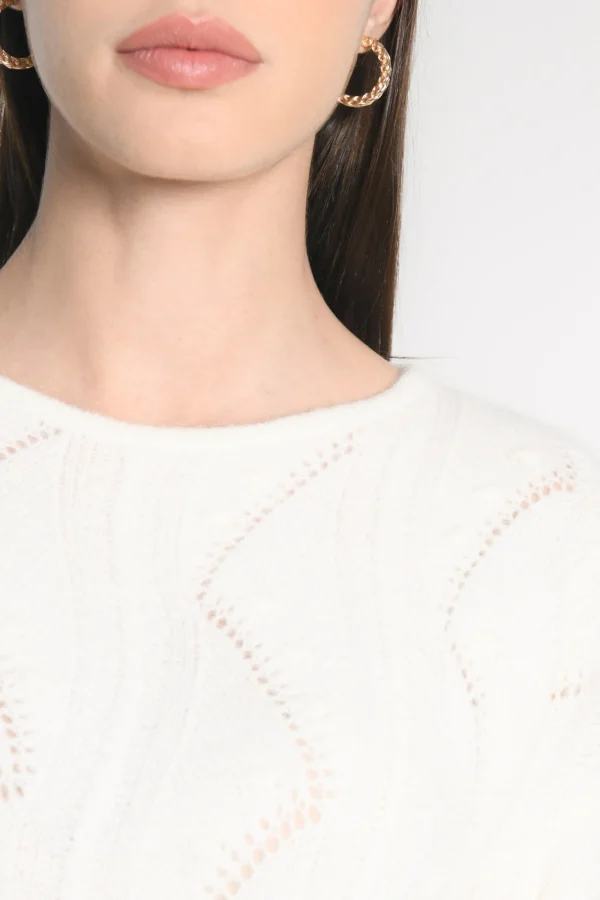 KOOKAÏ PULL MONICA ÉCRU Ecru Store