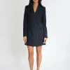 KOOKAÏ ROBE AUDREY BLAZER Navy New