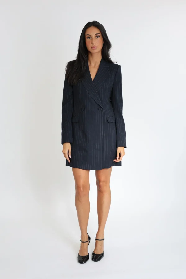 KOOKAÏ ROBE AUDREY BLAZER Navy New