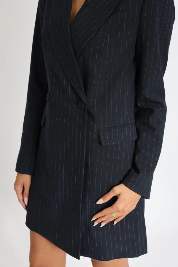 KOOKAÏ ROBE AUDREY BLAZER Navy New