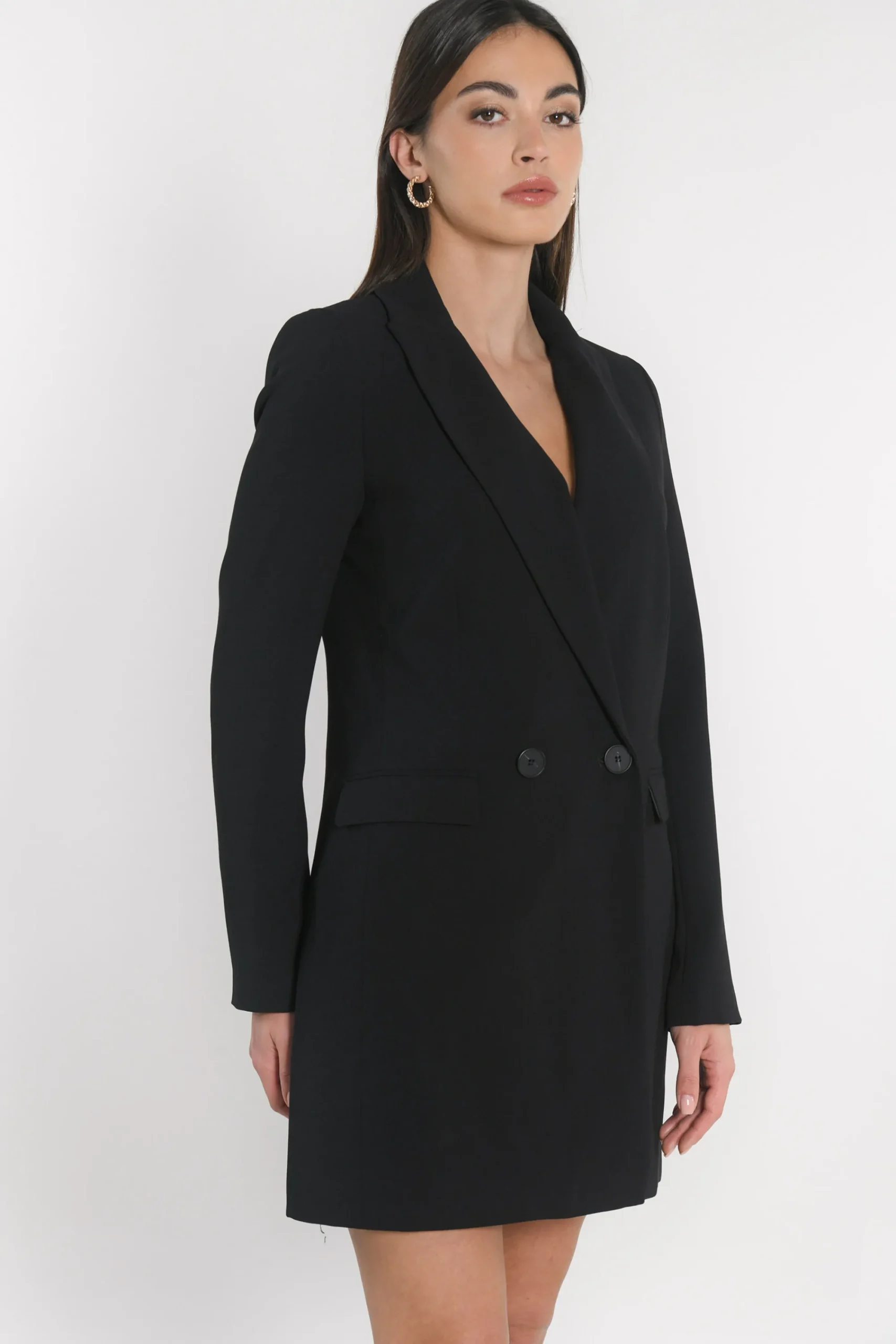 robe_blazer_wendy_noir_2.webp KOOKAÏ ROBE BLAZER WENDY Noir New