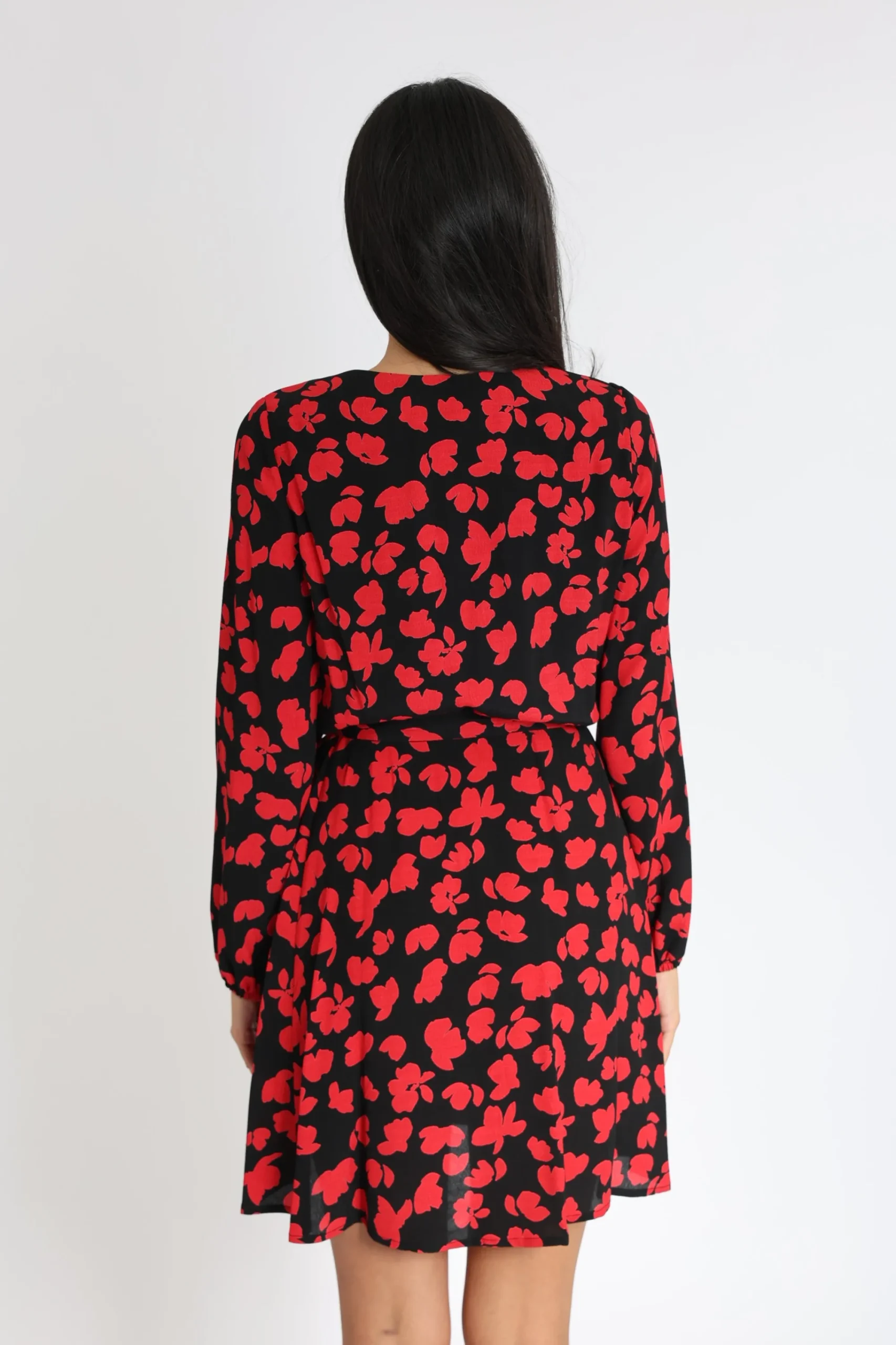 robe_courte_carmen_noirro_3.webp KOOKAÏ ROBE COURTE CARMEN Noir/rouge Cheap