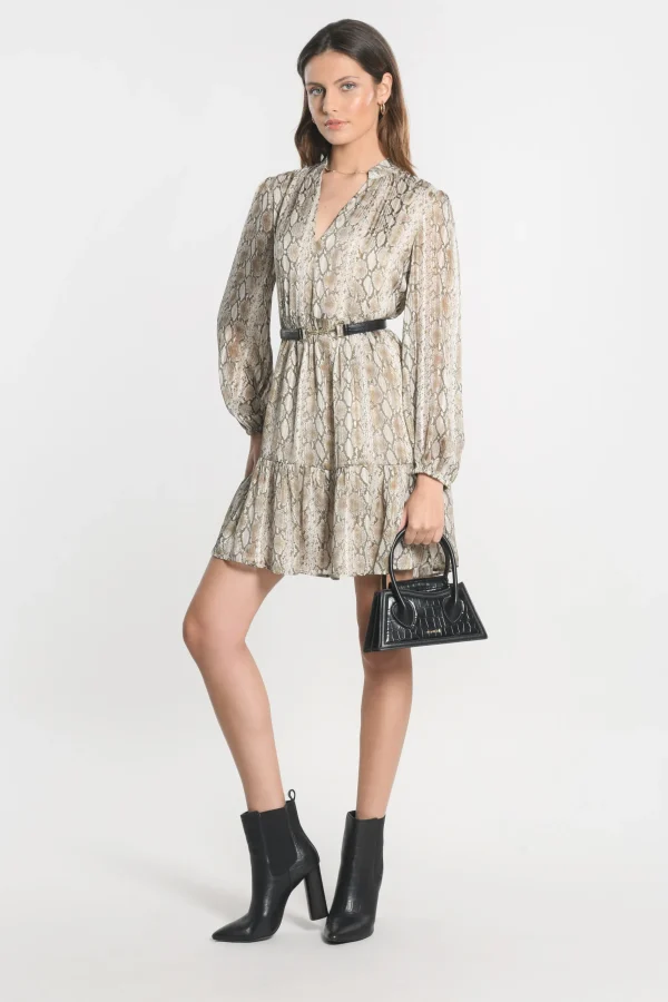 KOOKAÏ ROBE COURTE HENNA Beige Online