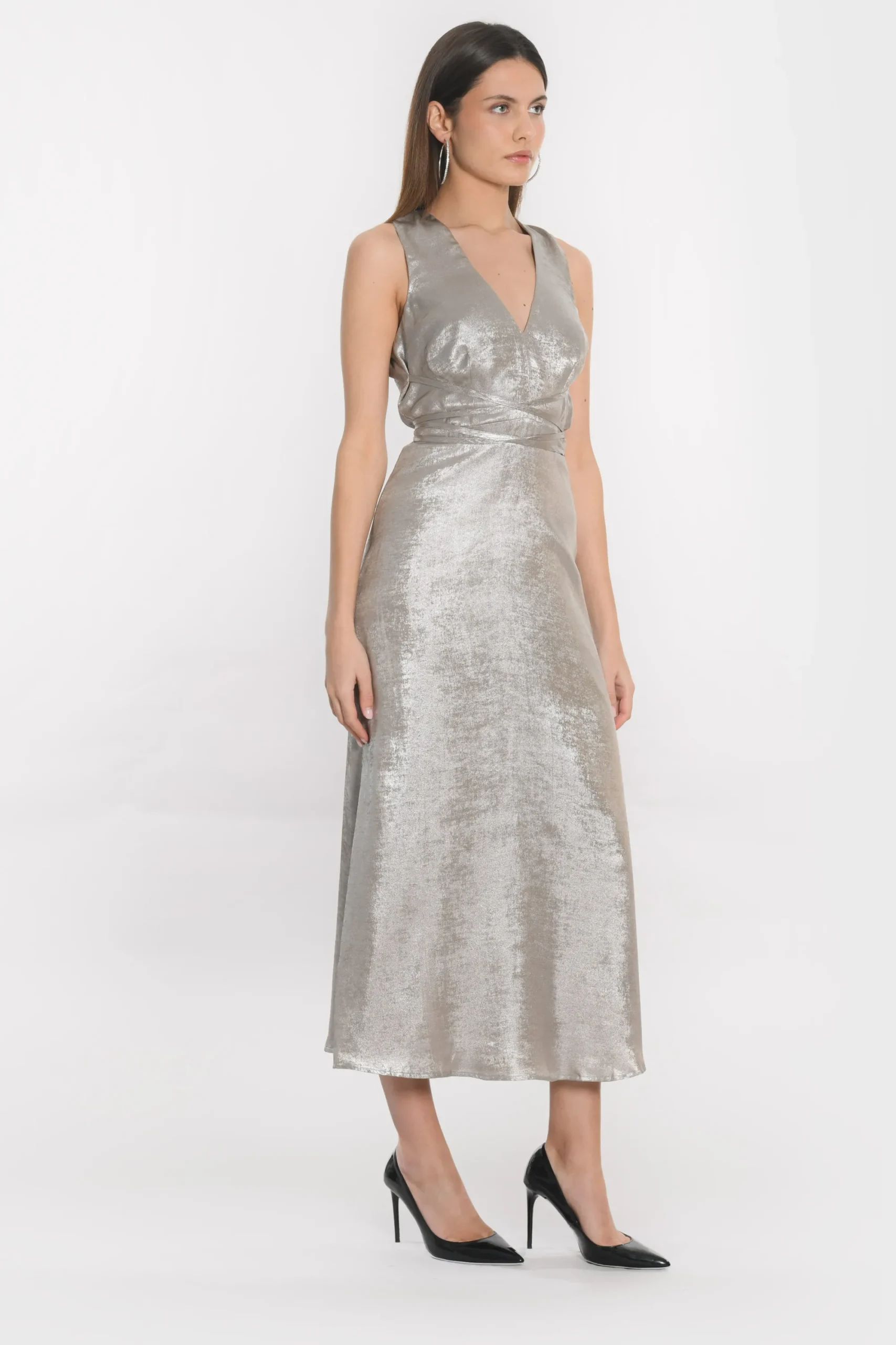 robe_longue__natalia__cha_1.webp KOOKAÏ ROBE LONGUE - NATALIA - Champagne Store