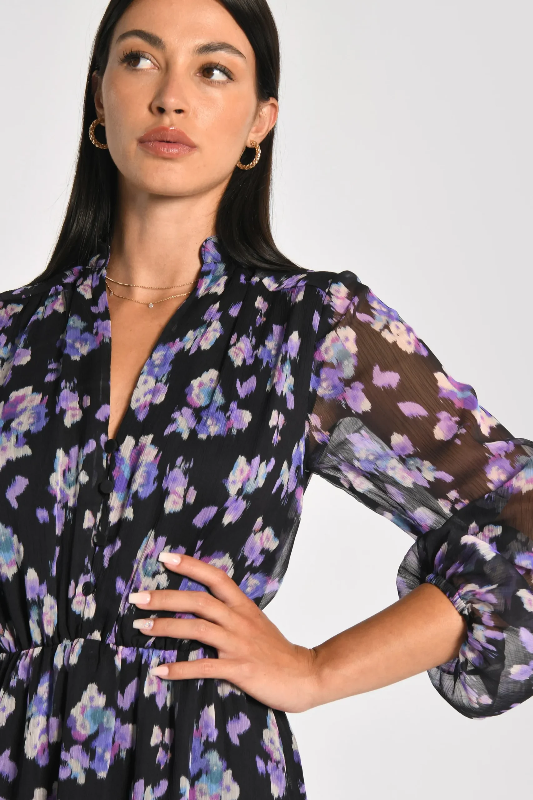 robe_longue_fleurs_madiso_4.webp KOOKAÏ ROBE LONGUE FLEURS MADISON MULTI VIOLET Multiviolet Flash Sale