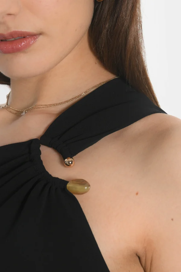 KOOKAÏ ROBE MIDI - KIM - Noir New