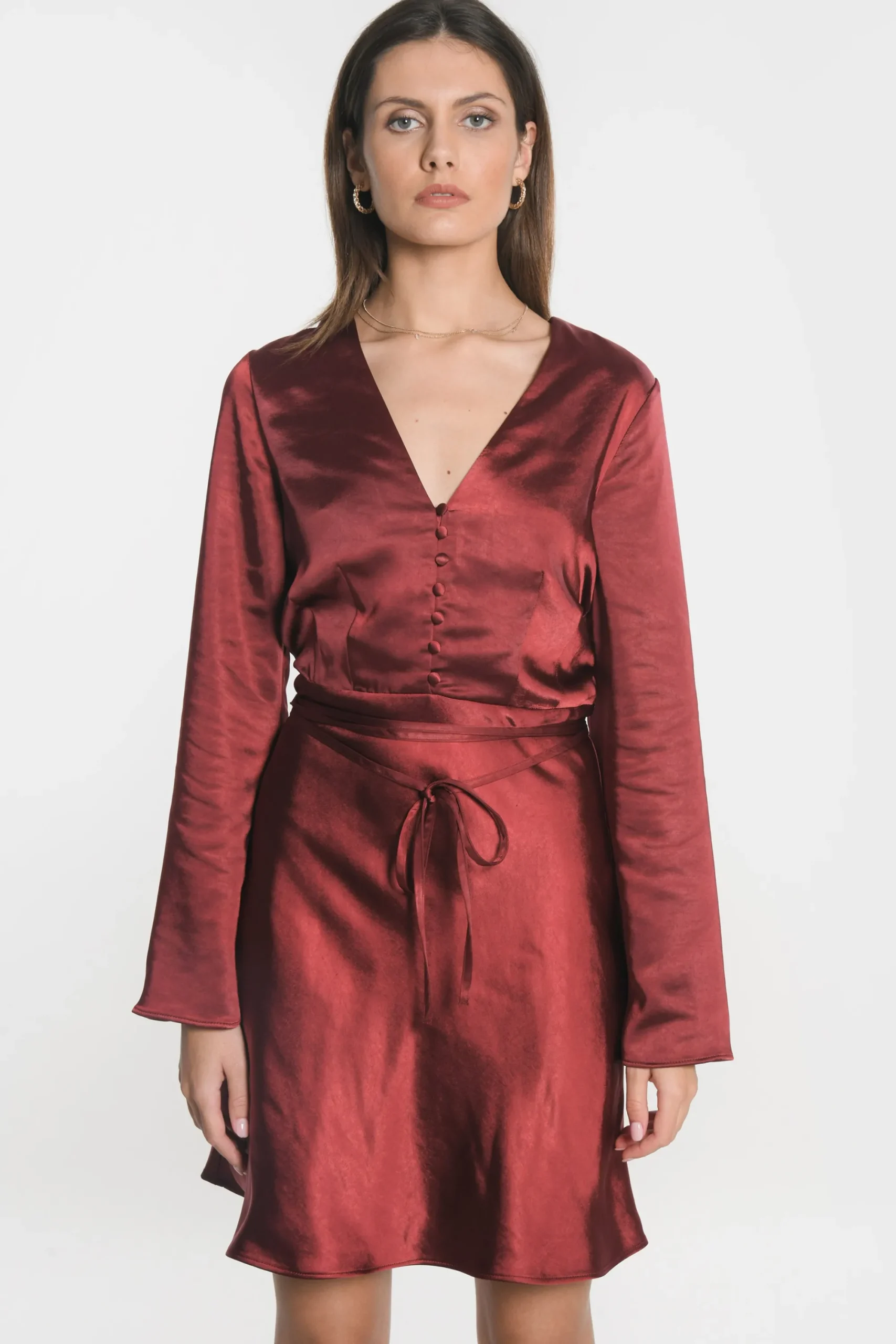 robe_sia_vee_bordeaux_2.webp KOOKAÏ ROBE SIA VEE Bordeaux Fashion