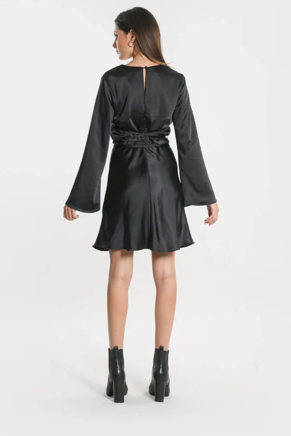 KOOKAÏ ROBE SIA VEE Noir Shop