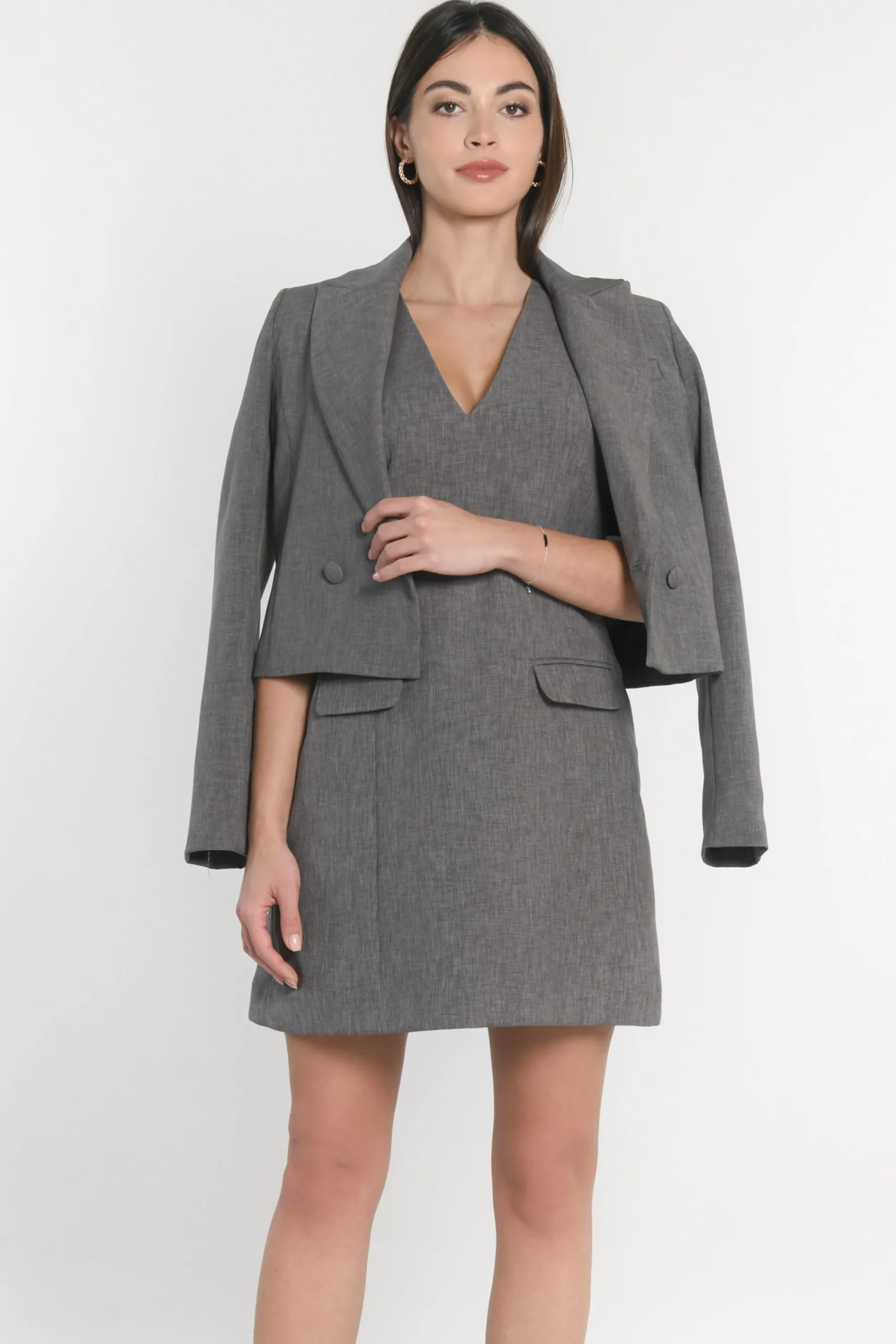 robe_tessa_gris_3.webp KOOKAÏ ROBE TESSA Gris Fashion