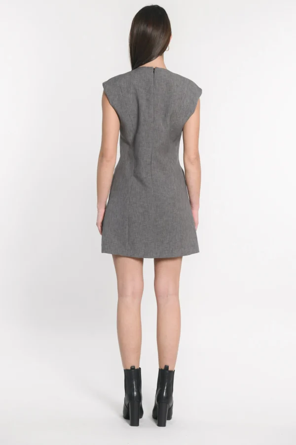 KOOKAÏ ROBE TESSA Gris Fashion