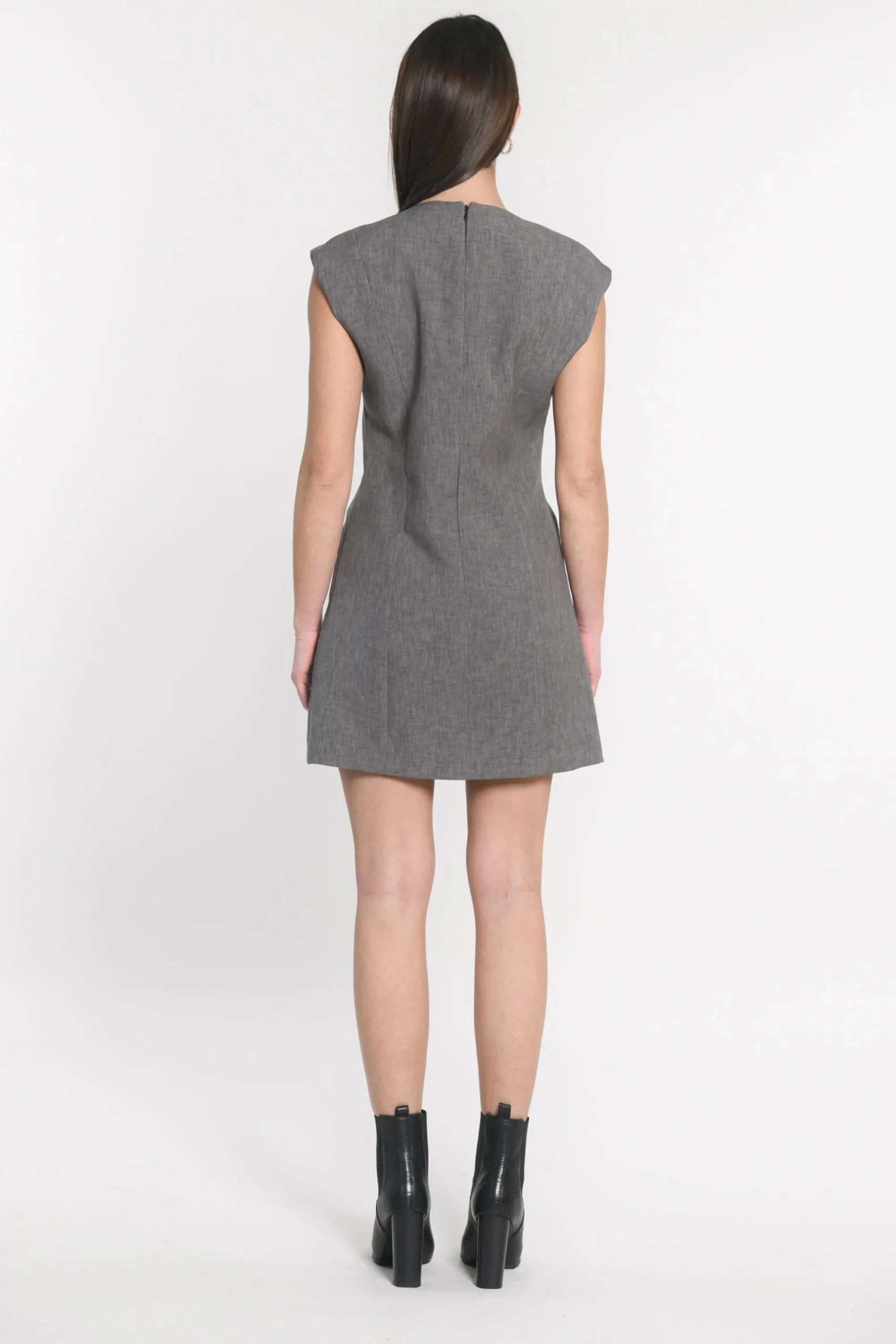 robe_tessa_gris_5.webp KOOKAÏ ROBE TESSA Gris Fashion