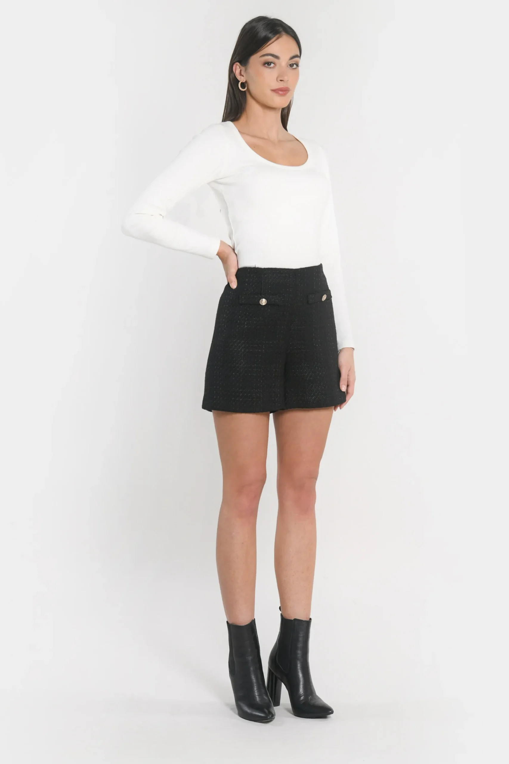 short_hally_noir_1.webp KOOKAÏ SHORT HALLY Noir Cheap