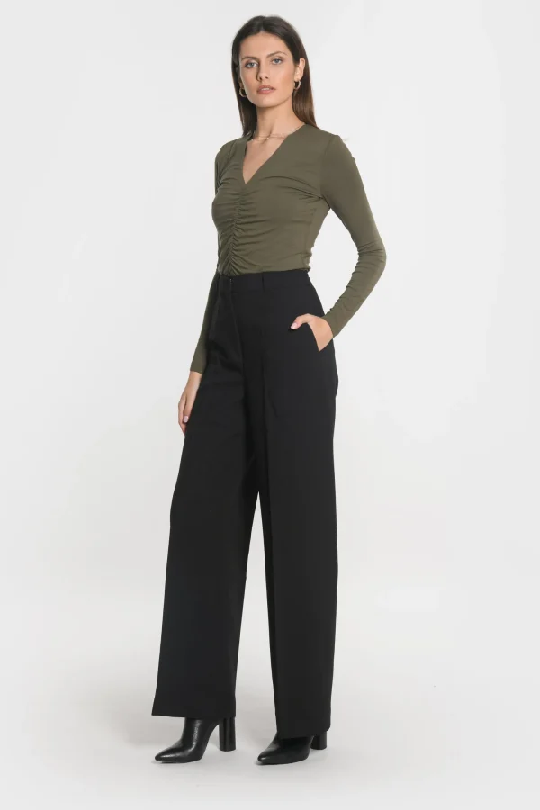 KOOKAÏ TEE SHIRT BEA Kaki Discount