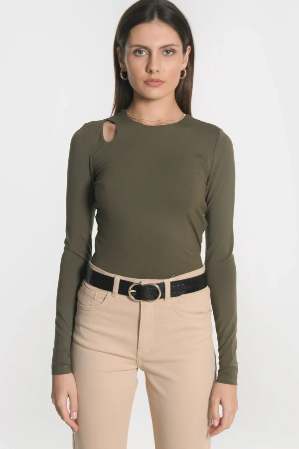 KOOKAÏ TEE SHIRT CATHY Kaki New