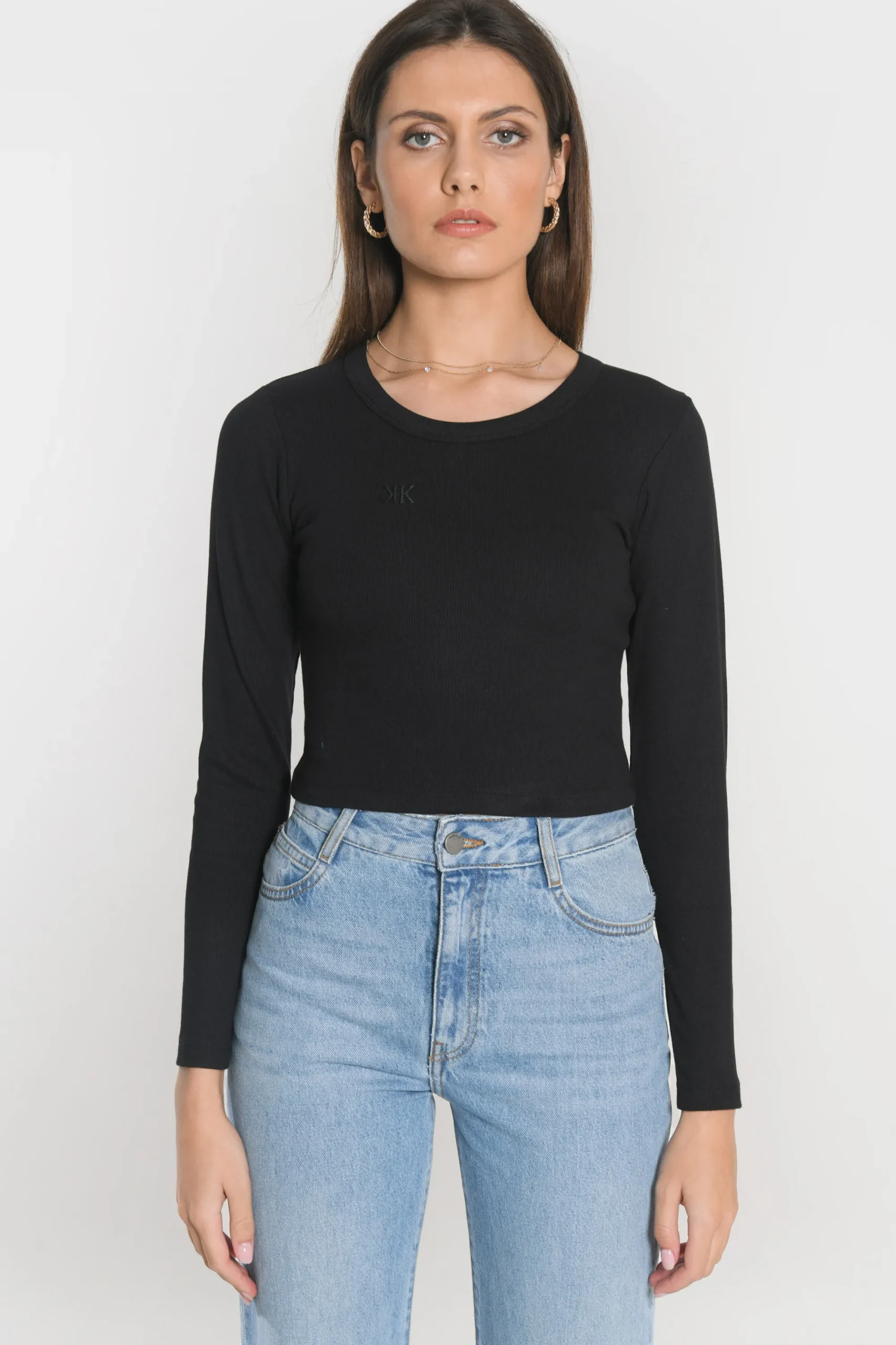 tee_shirt_janette_noir_0.webp KOOKAÏ TEE SHIRT JANETTE Noir Clearance