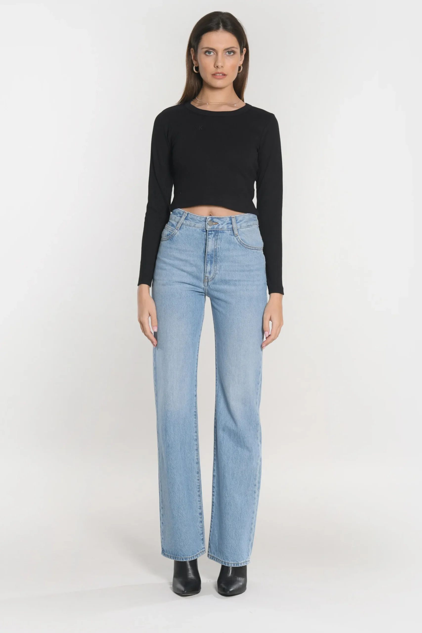 tee_shirt_janette_noir_3.webp KOOKAÏ TEE SHIRT JANETTE Noir Clearance