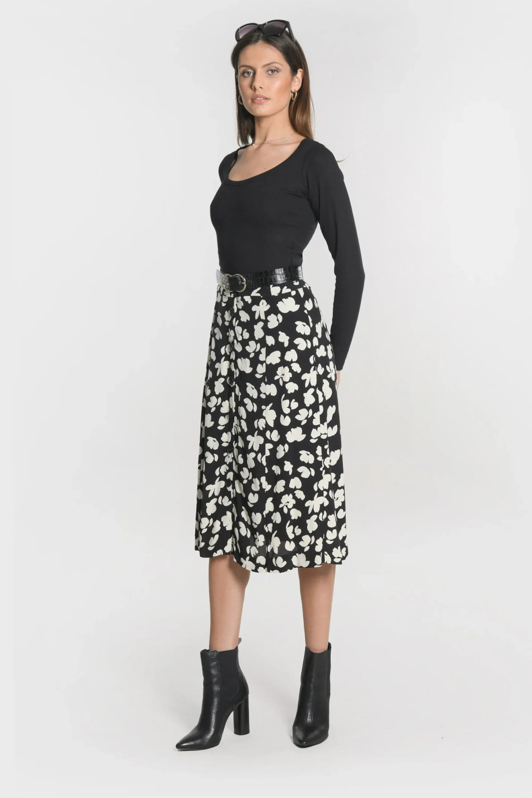 tee_shirt_merry_col_rond__3.webp KOOKAÏ TEE SHIRT MERRY COL ROND Noir Cheap