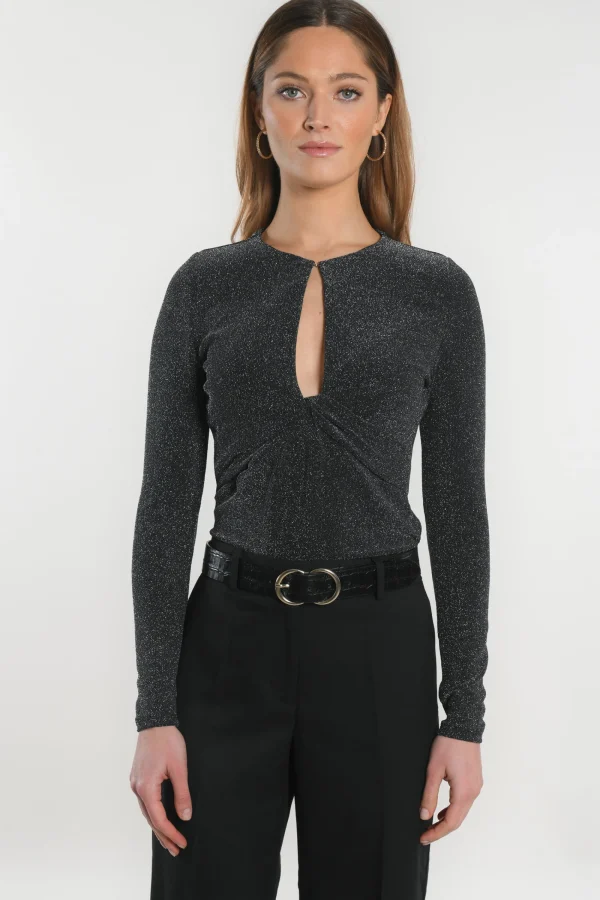 KOOKAÏ TOP - SAYA - Gris Cheap