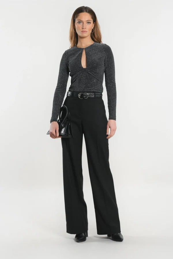 KOOKAÏ TOP - SAYA - Gris Cheap