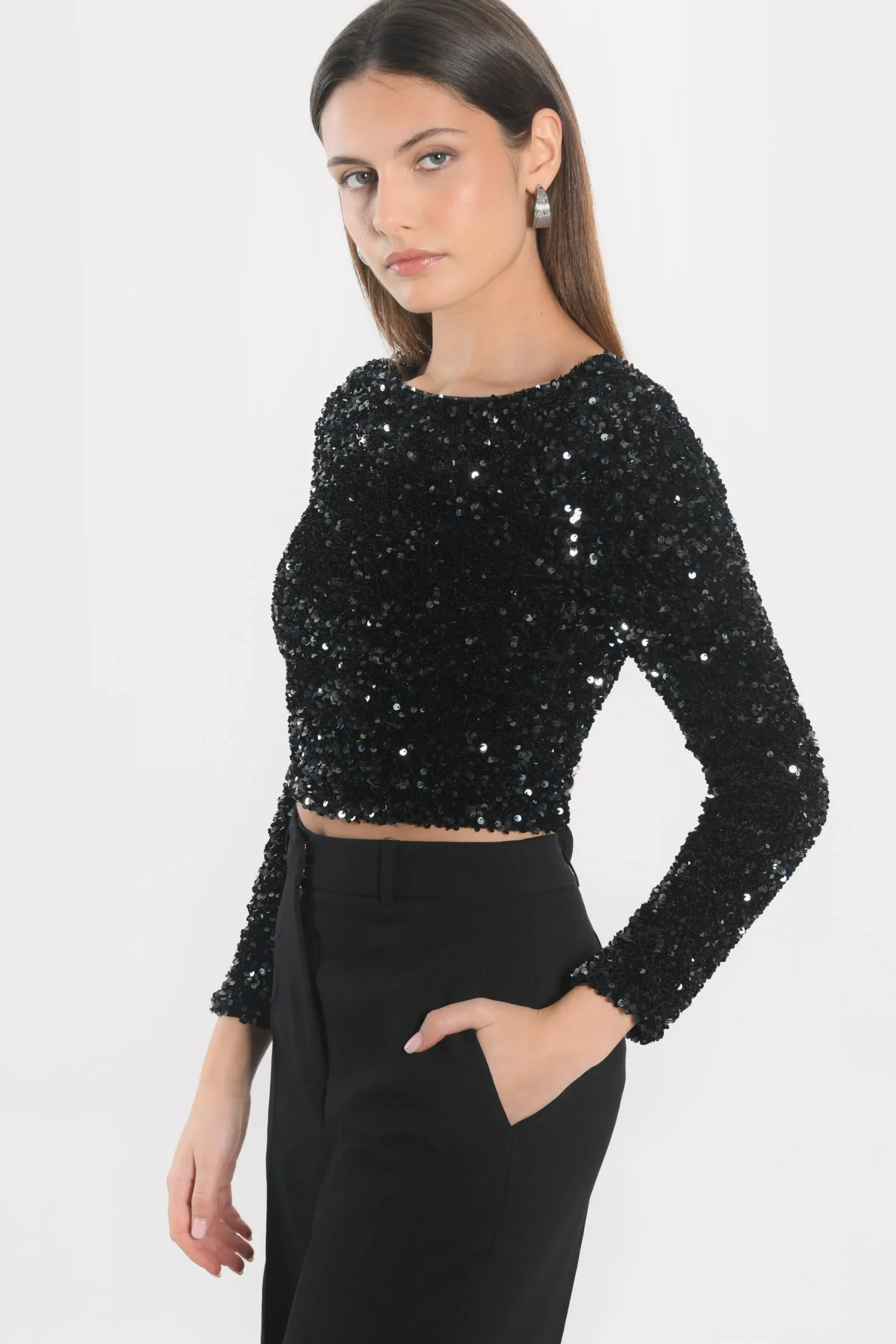 top__tina__noir_1.webp KOOKAÏ TOP - TINA - Noir Cheap