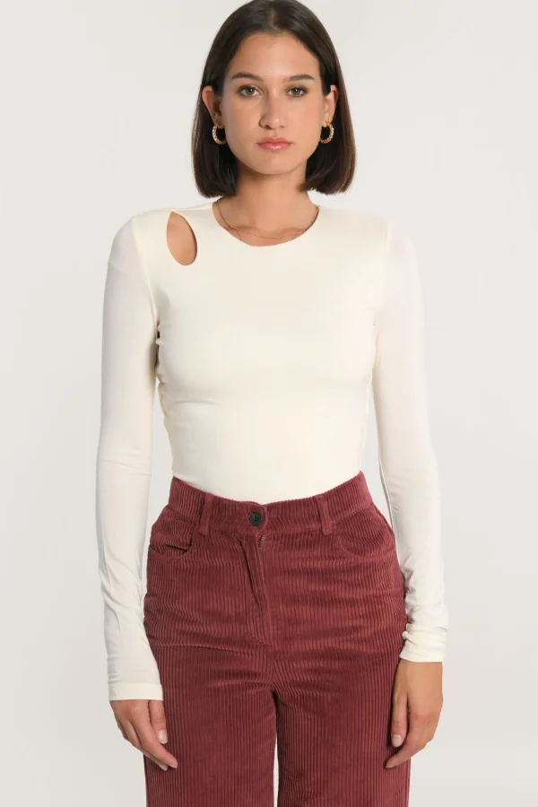 KOOKAÏ TOP CATHY Ecru Online