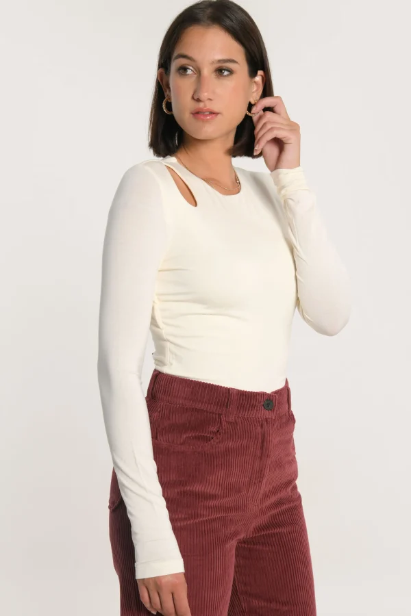 KOOKAÏ TOP CATHY Ecru Online