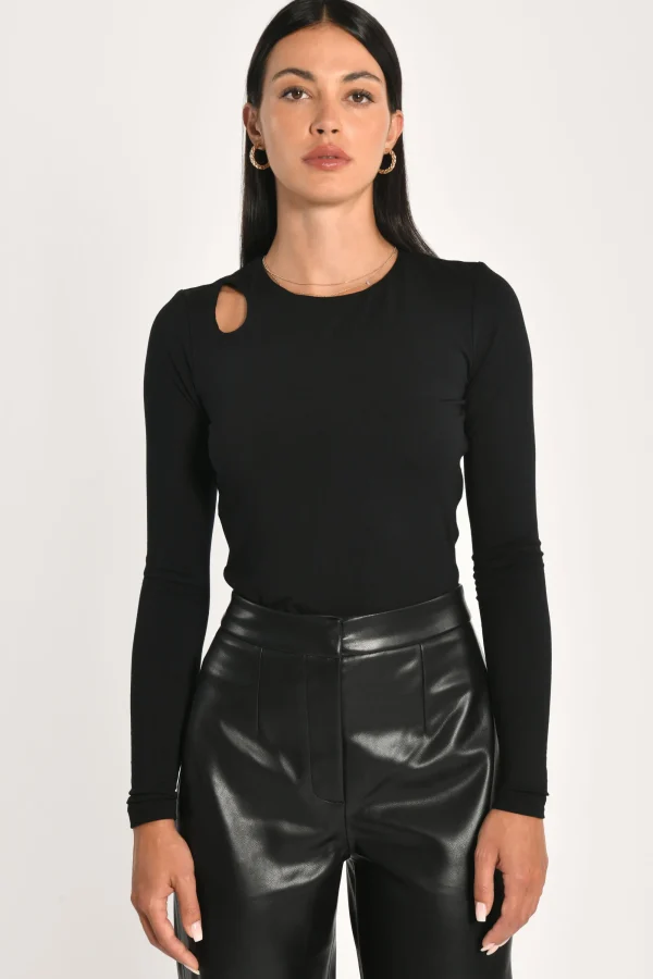 KOOKAÏ TOP CATHY Noir Clearance