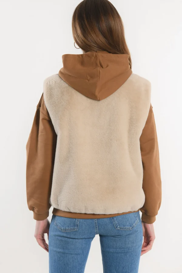 KOOKAÏ VESTE - RACHEL - Vison Cheap