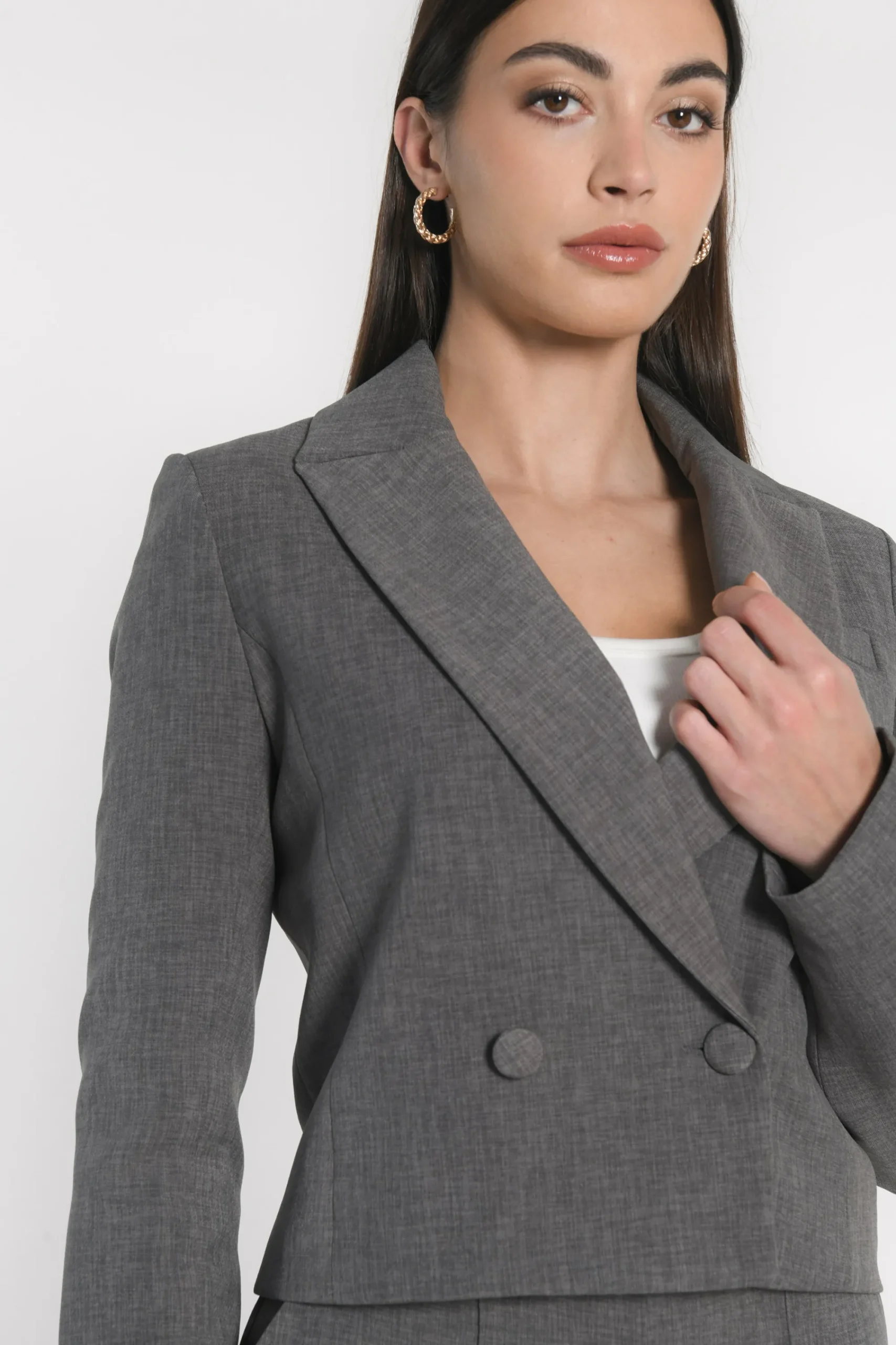 veste_courte_tessa_gris_4.webp KOOKAÏ VESTE COURTE TESSA Gris Cheap