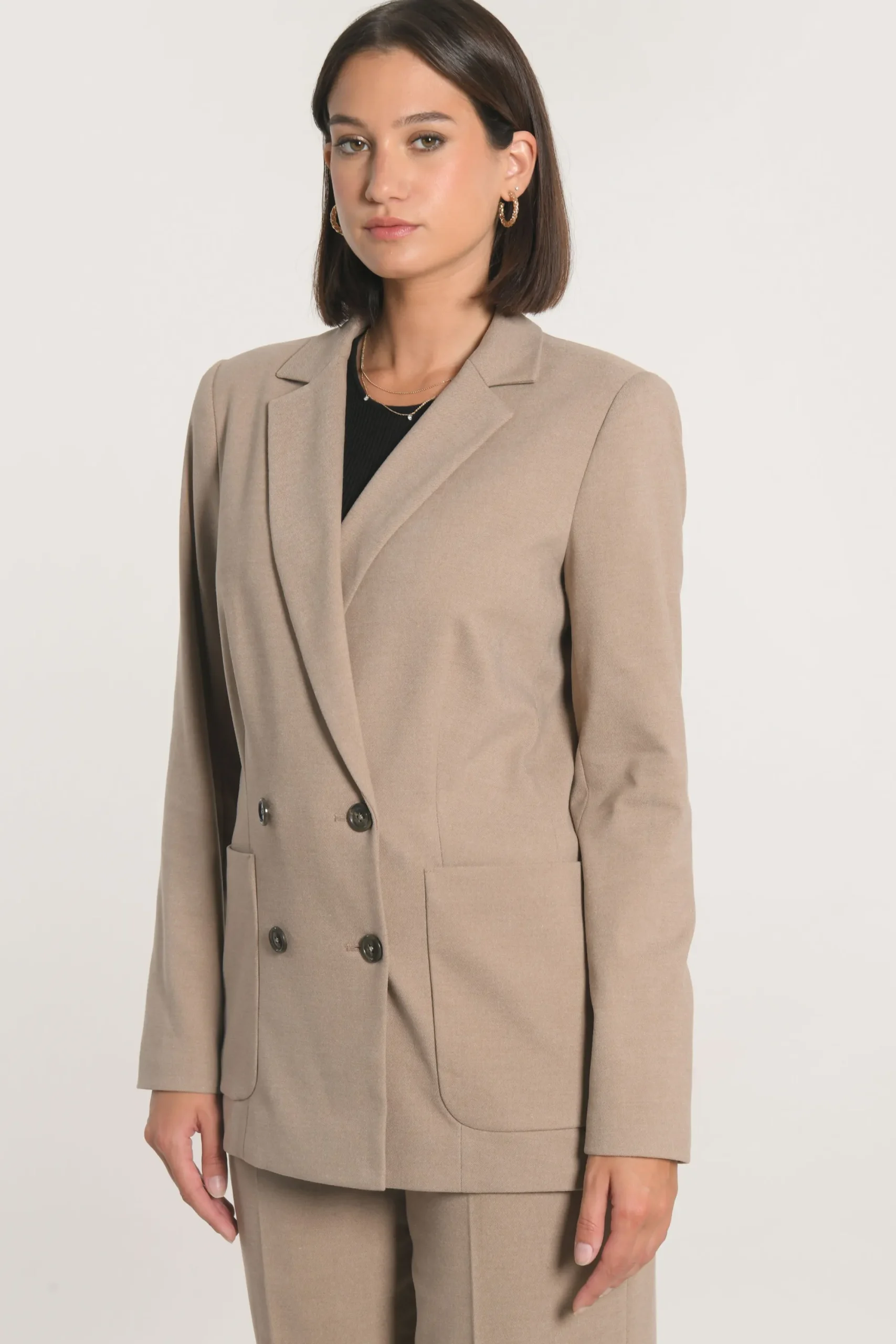 veste_croise_macha_beige_2.webp KOOKAÏ VESTE CROISÉE MACHA Beige Cheap