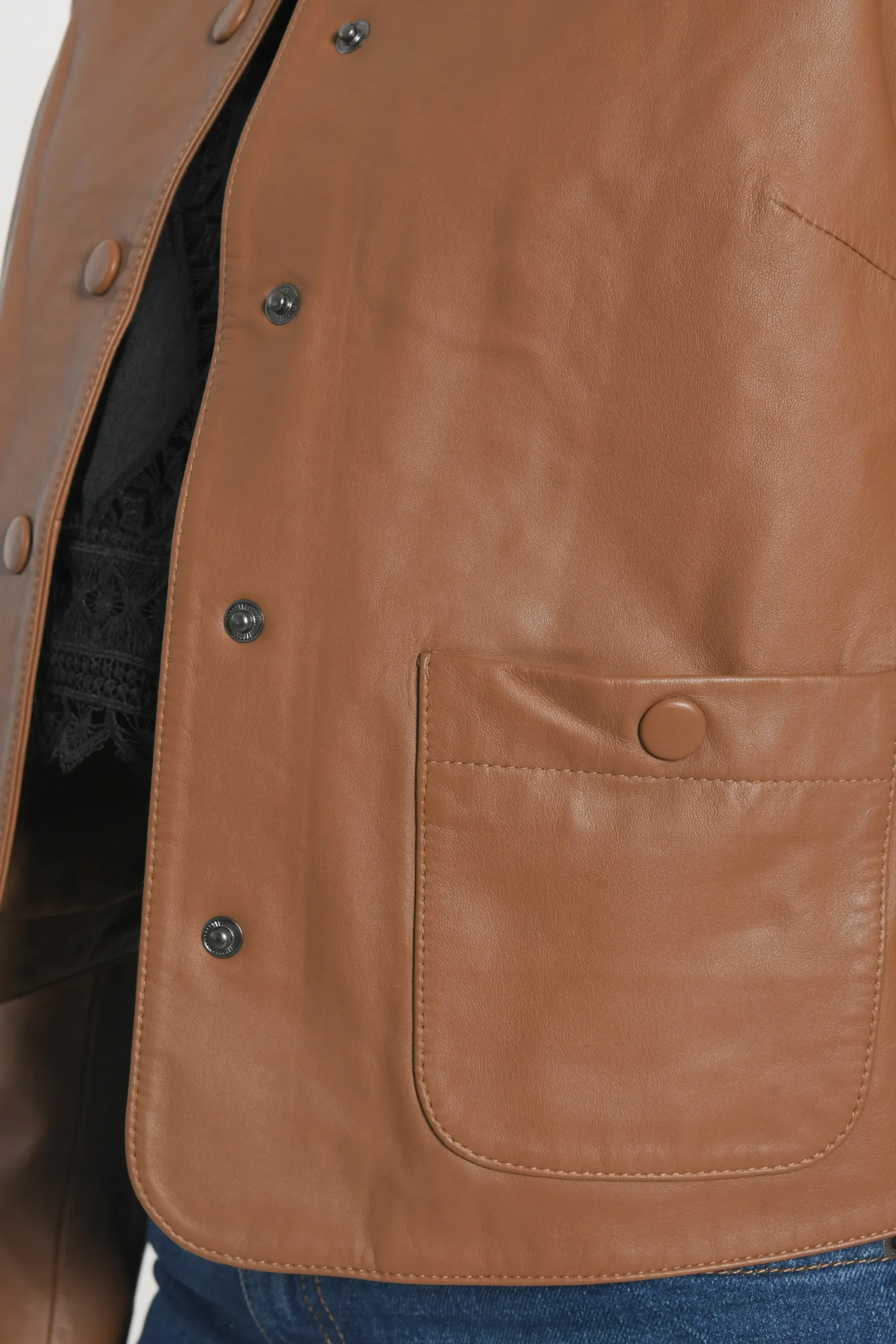 veste_cuir__olivia__camel_4.webp KOOKAÏ VESTE CUIR - OLIVIA - Camel Cheap