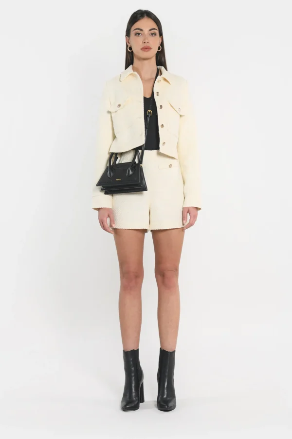 KOOKAÏ VESTE HALLY ÉCRU Ecru Fashion