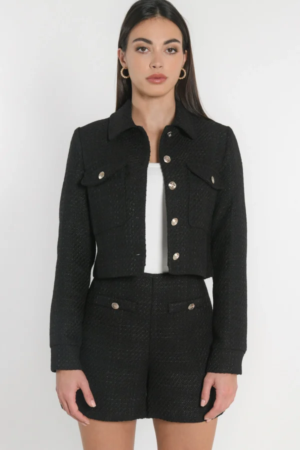 KOOKAÏ VESTE HALLY Noir Cheap