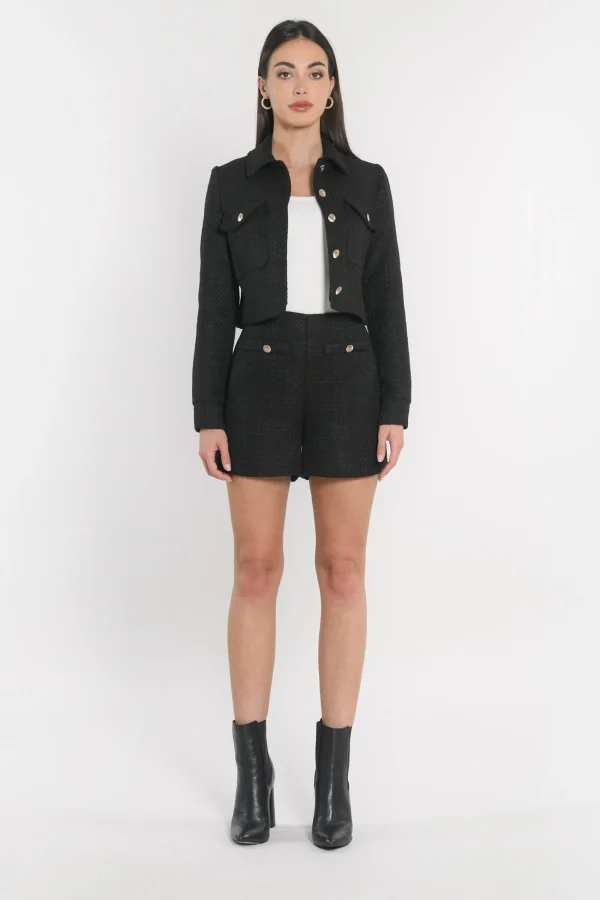 KOOKAÏ VESTE HALLY Noir Cheap