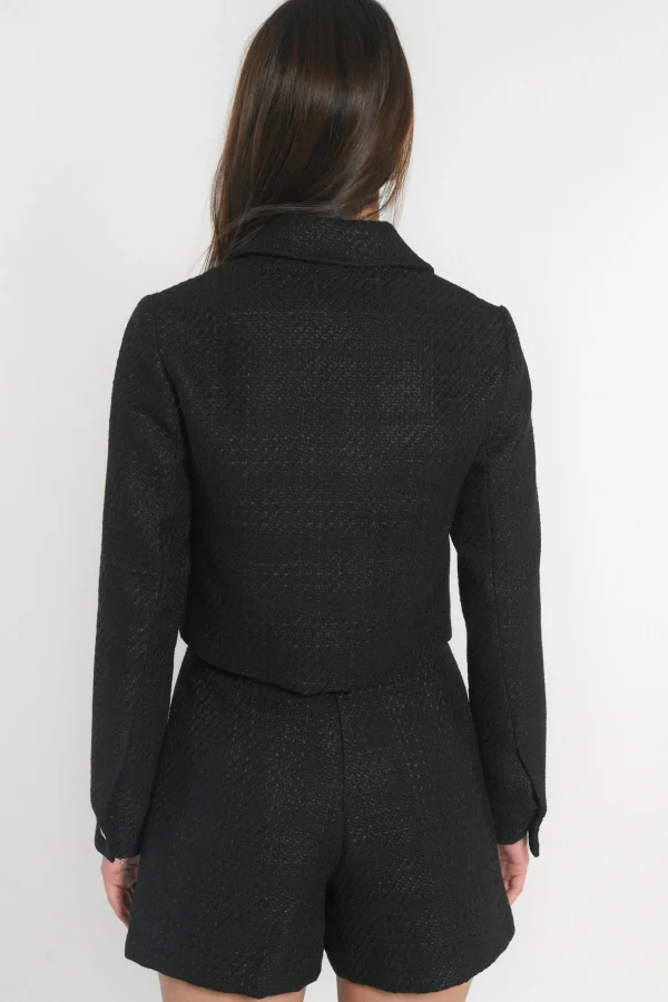 KOOKAÏ VESTE HALLY Noir Cheap