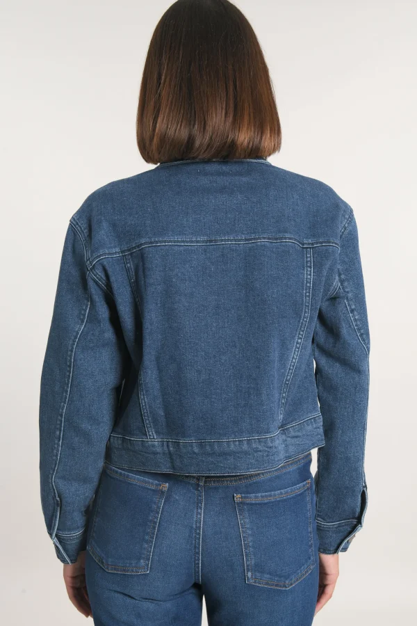 KOOKAÏ VESTE JEAN JENNY Stone Hot